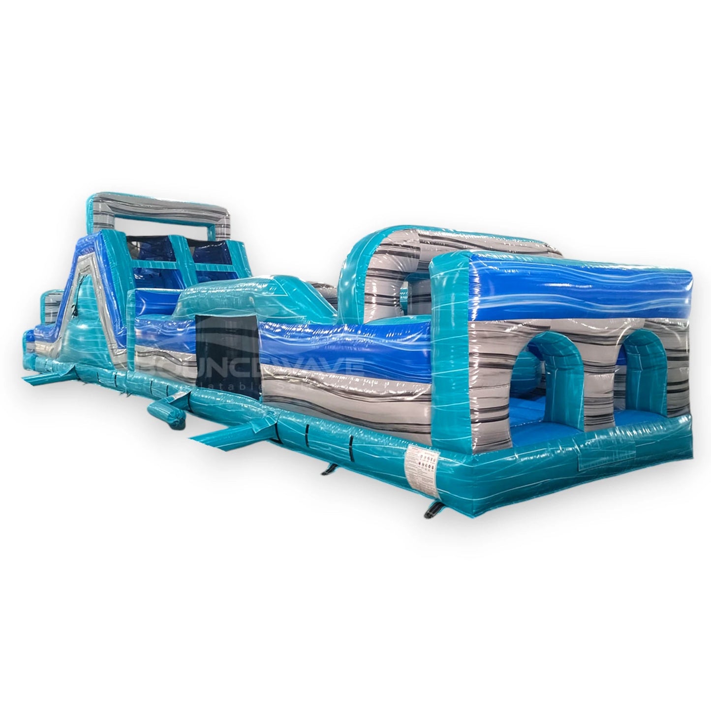 62ft Bahama 2-Piece Wet/Dry Inflatable Obstacle Course