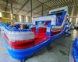 62ft Baja 2 - Piece Wet/Dry Inflatable Obstacle Course - BounceWave Inflatable Sales