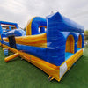 62ft Lava Falls 2 - Piece Wet/Dry Inflatable Obstacle Course - BounceWave Inflatable Sales