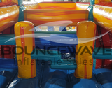 62ft Rip Tide 2-Piece Wet/Dry Inflatable Obstacle Course - BounceWave Inflatable Sales