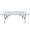 8ft Heavy - Duty Pro Plastic Folding Banquet Table - BounceWave Inflatable Sales