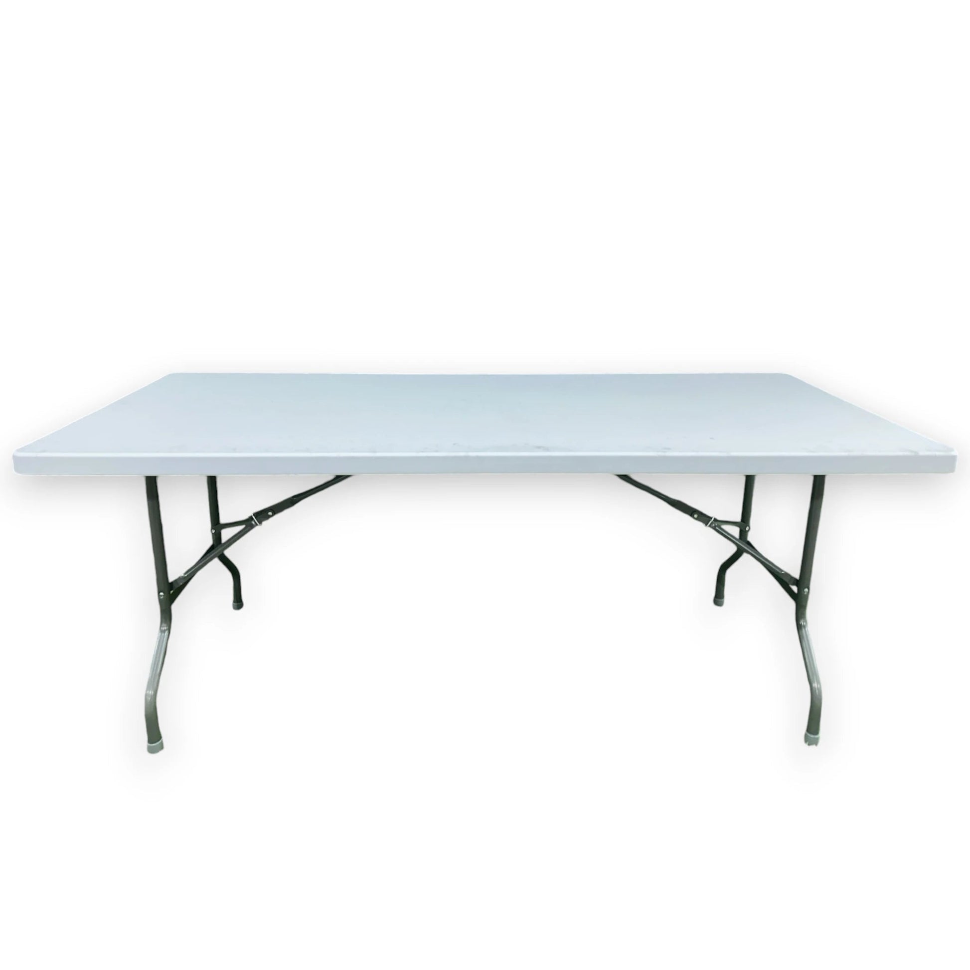 8ft Heavy Duty Pro Plastic Folding Banquet Table