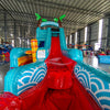 Akua Falls Single Dash Splash Inflatable Obstacle Course - BounceWave Inflatable Sales