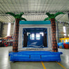 Bahama Blast Dual Lane Commercial Inflatable Combo (Wet/Dry) - BounceWave Inflatable Sales