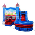 Baja Seasonal Sampler Right Side Bounce House with Slide (Wet/Dry)