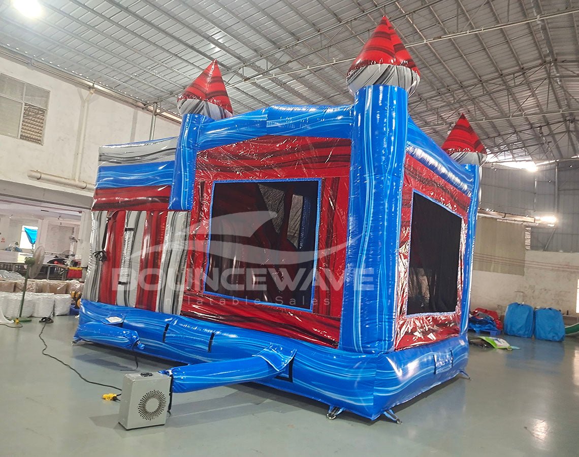 Baja Seasonal Sampler Right Side Bounce House with Slide (Wet/Dry)