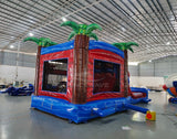 Baja Splash Dual Lane Bounce House with Slide Combo (Wet/Dry) - BounceWave Inflatable Sales