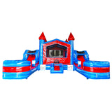 Baja Splash Econo Duo Bounce & Slide Combo (Wet/Dry) - BounceWave Inflatable Sales