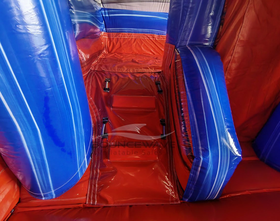 Baja Splash Econo Duo Bounce & Slide Combo (Wet/Dry) - BounceWave Inflatable Sales