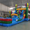Balloon Dual Lane Commercial Inflatable Combo (Wet/Dry) - BounceWave Inflatable Sales