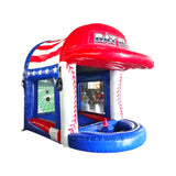 Bat Blast Commercial Interactive Inflatable Baseball Game - BounceWave Inflatable Sales