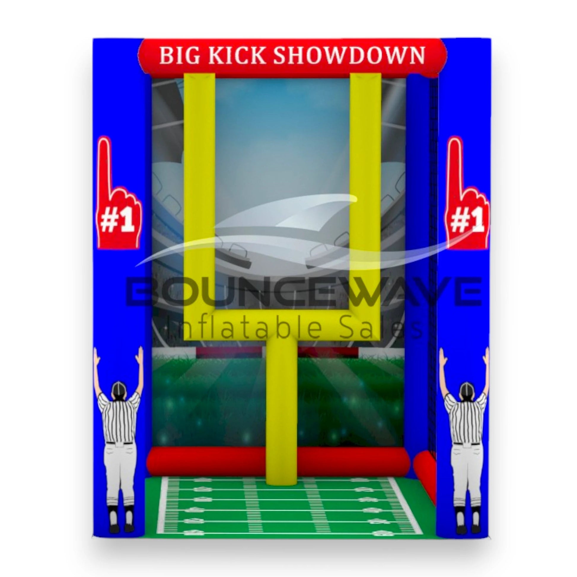 Big Kick Showdown Inflatable Football Game - BounceWave Inflatable Sales