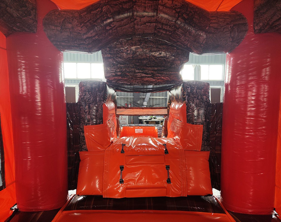 Buck Inflated Buck Shot Econo Bounce House with Slide (Wet/Dry)