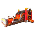 Buck Shot Hunting Dual Lane Bounce House with Slide (Wet/Dry)