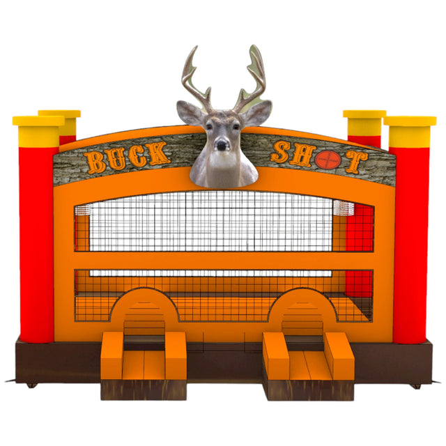 Buck Inflated Buck Shot XL Bounce House