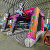 Cosmic Double Axe Throw Commercial Interactive Inflatable Game - BounceWave Inflatable Sales