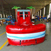 Crimson Bay Dual Lane Commercial Inflatable Combo (Wet/Dry) - BounceWave Inflatable Sales