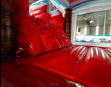 Crimson Bay Dual Lane Commercial Inflatable Combo (Wet/Dry) - BounceWave Inflatable Sales