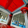 Crimson Bay Dual Lane Commercial Inflatable Combo (Wet/Dry) - BounceWave Inflatable Sales