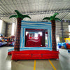 Crimson Bay Dual Lane Commercial Inflatable Combo (Wet/Dry) - BounceWave Inflatable Sales