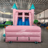 Dream Glitter Castle Dual Lane Bounce House with Slide (Wet/Dry) - BounceWave Inflatable Sales