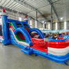 Euro Baja Dual Lane Commercial Inflatable Combo (Wet/Dry) - BounceWave Inflatable Sales