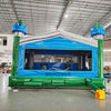 Euro Green Gush Castle XL Commercial Grade Bounce House - BounceWave Inflatable Sales