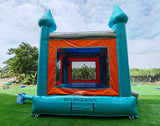 Fiji Falls Castle Commercial Bounce House - BounceWave Inflatable Sales