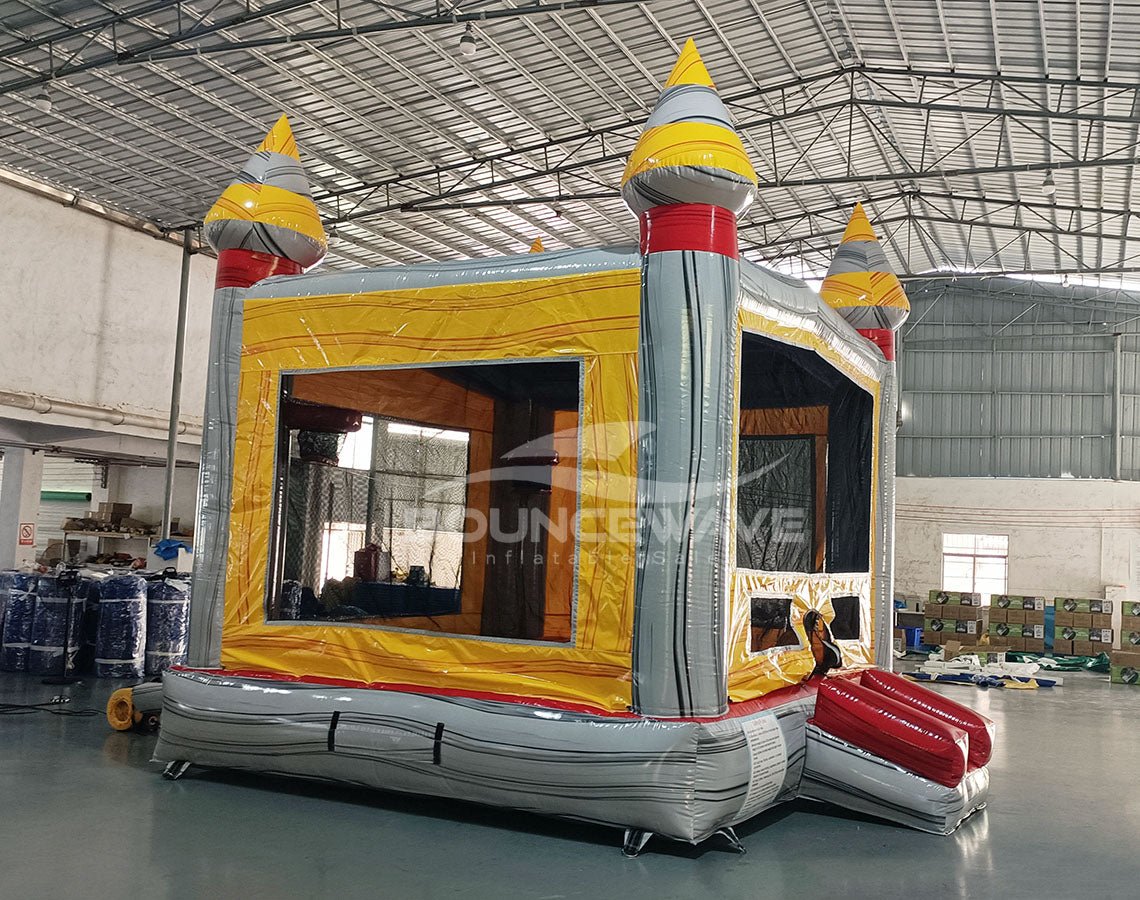Fire Island Commercial Grade Bounce House - BounceWave Inflatable Sales