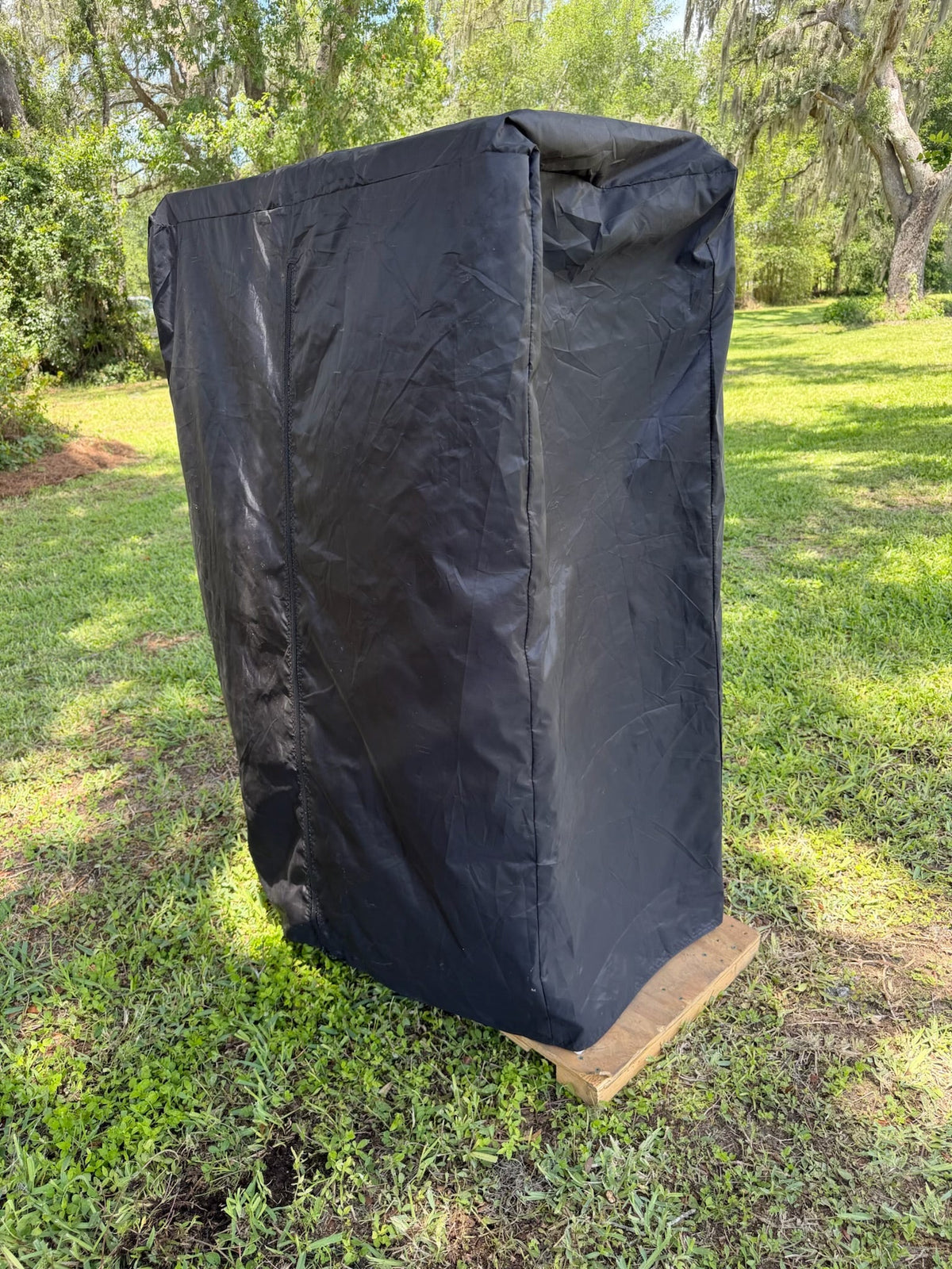 Folding Chair Storage Cover with Zipper for Stacked Event Chairs - BounceWave Inflatable Sales
