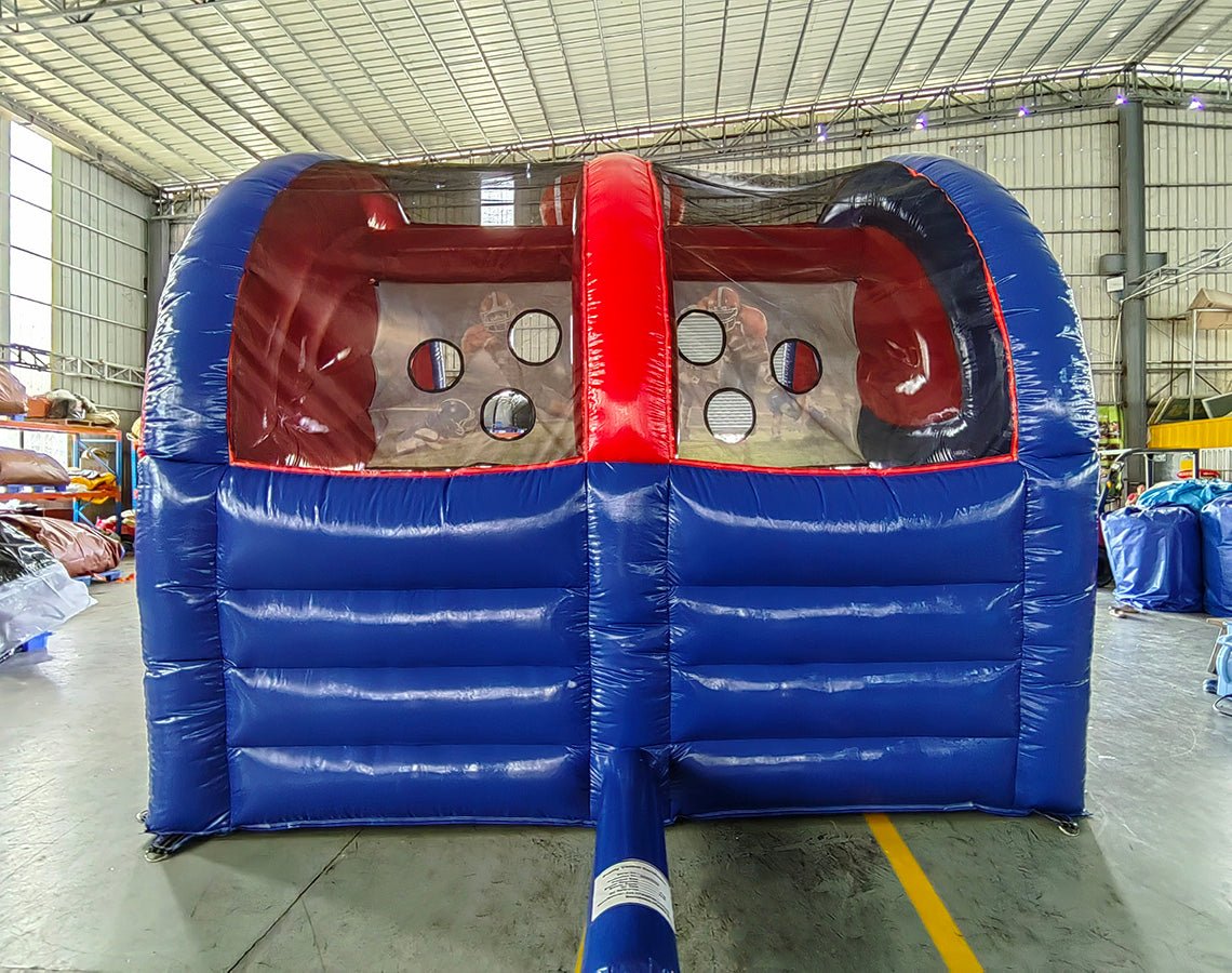 Football Toss Commercial Interactive Inflatable Game - BounceWave Inflatable Sales