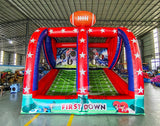 Football Toss Commercial Interactive Inflatable Game - BounceWave Inflatable Sales