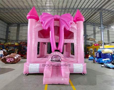 Glitter & Bows Bounce House - BounceWave Inflatable Sales