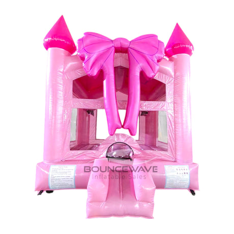 Glitter & Bows Bounce House - BounceWave Inflatable Sales