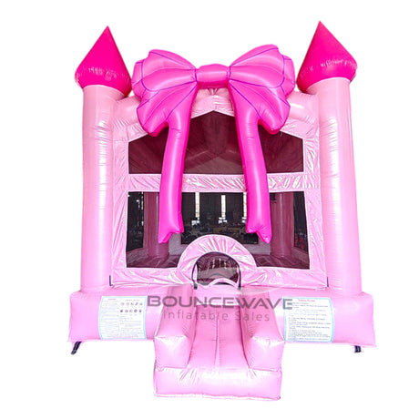 Glitter & Bows Commercial Bounce House - BounceWave Inflatable Sales