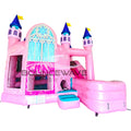 Grand Royal Castle Party Palace Bounce House with Slide (Wet/Dry)