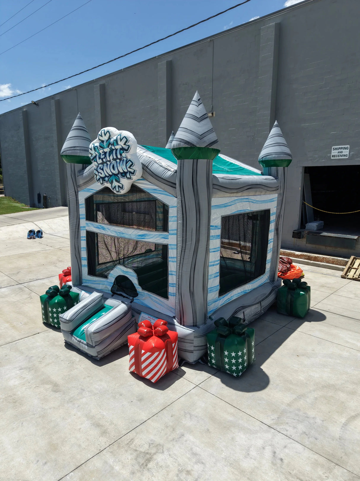 Holiday Hero Swappable Bounce House – Multi Holiday Pack - BounceWave Inflatable Sales