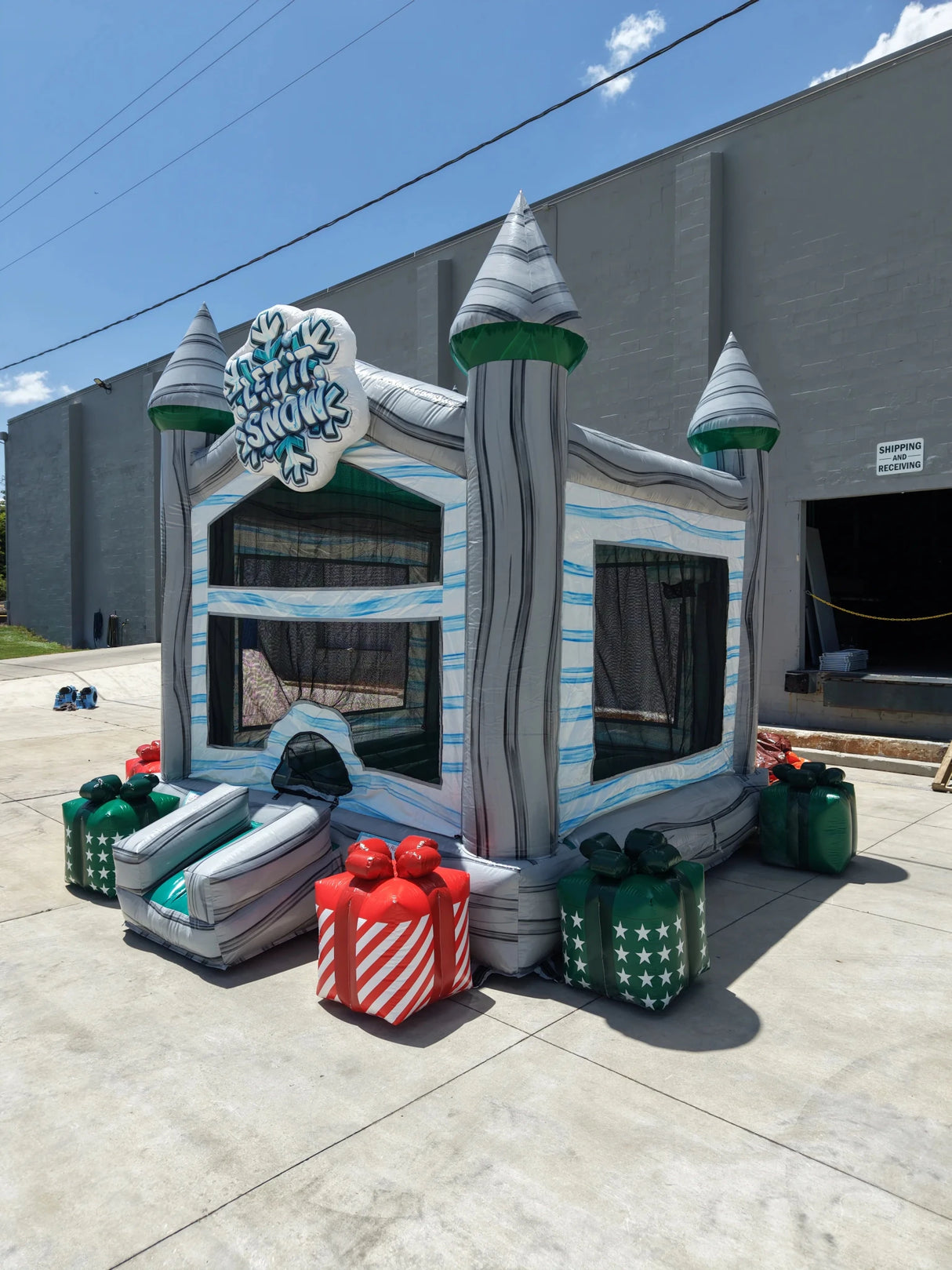 Holiday Hero Swappable Bounce House – Multi Holiday Pack - BounceWave Inflatable Sales