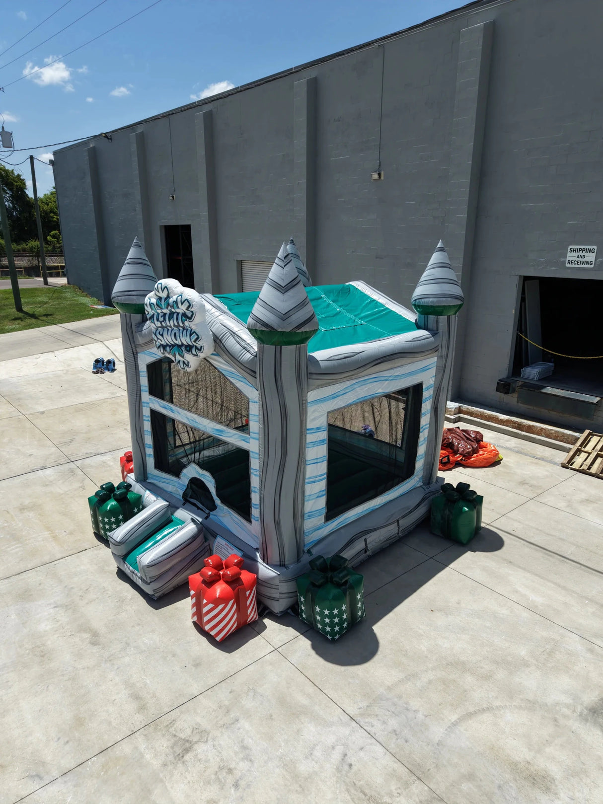 Holiday Hero Swappable Bounce House – Multi Holiday Pack - BounceWave Inflatable Sales