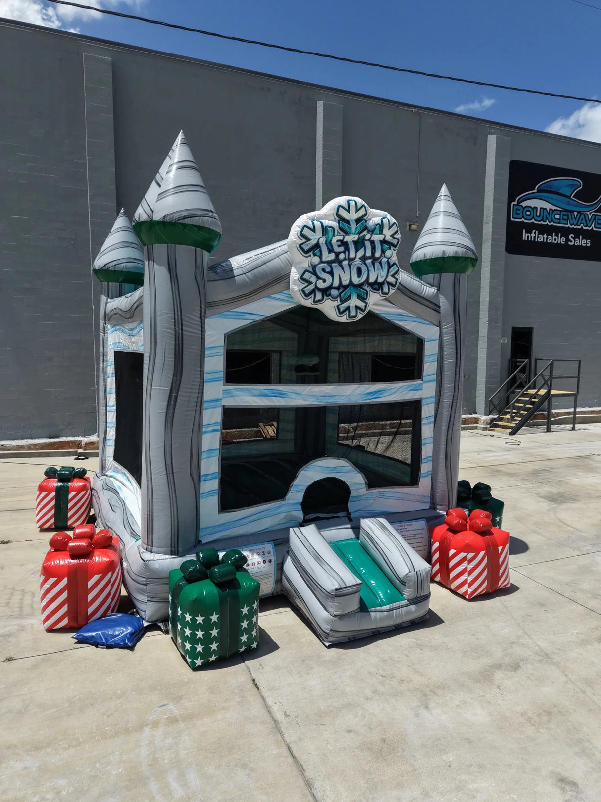 Holiday Hero Swappable Bounce House – Multi Holiday Pack - BounceWave Inflatable Sales