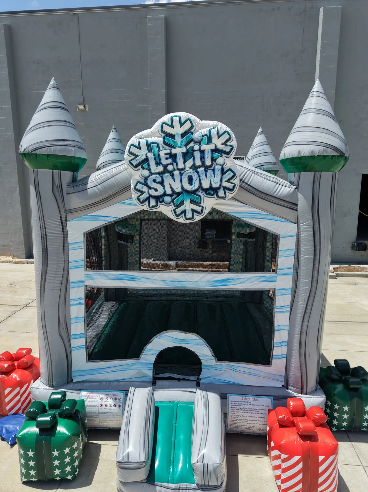 Holiday Hero Swappable Bounce House – Multi Holiday Pack - BounceWave Inflatable Sales