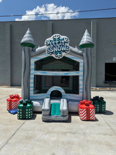 Holiday Hero Swappable Bounce House – Multi Holiday Pack - BounceWave Inflatable Sales