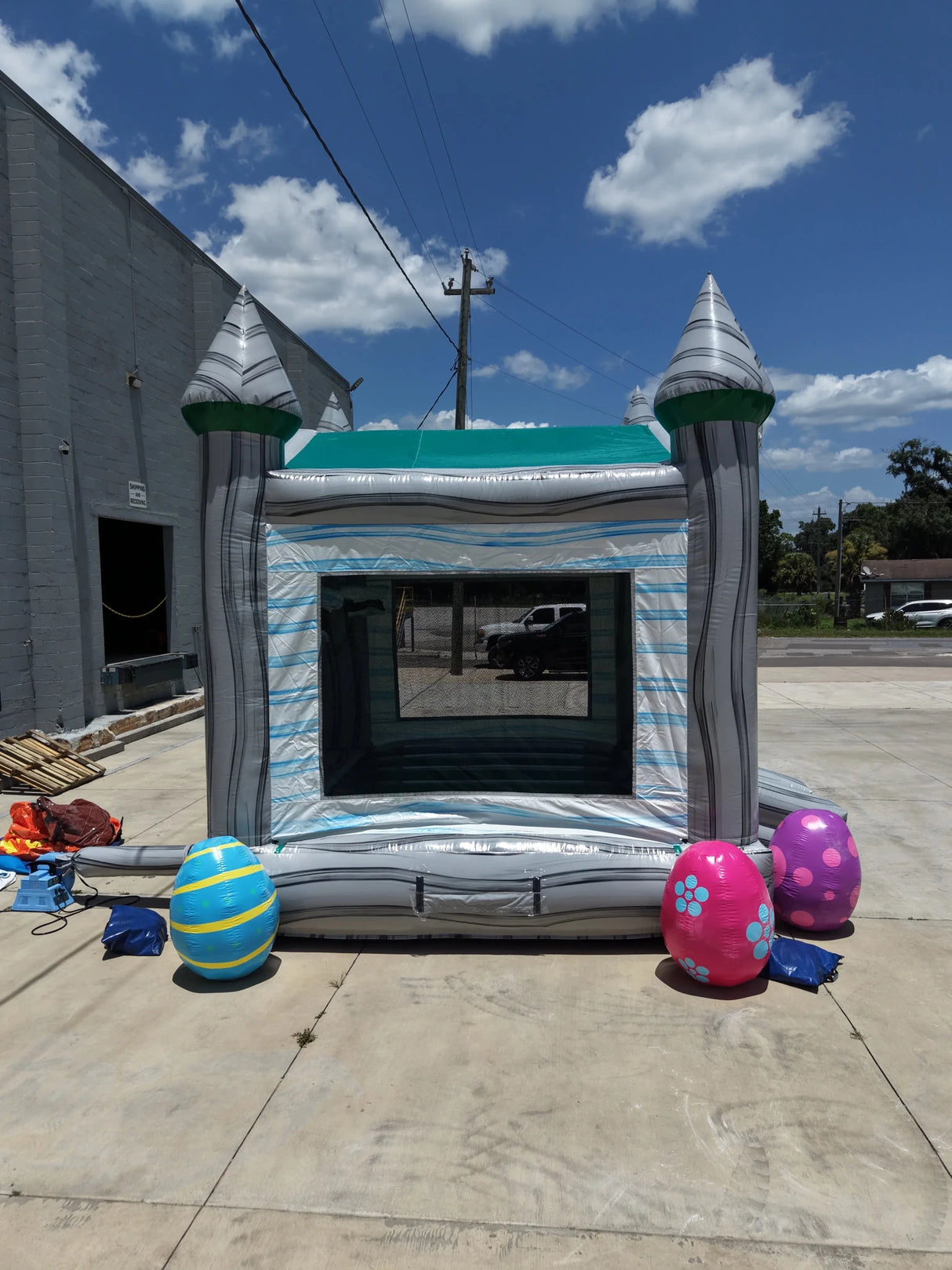 Holiday Hero Swappable Bounce House – Multi Holiday Pack - BounceWave Inflatable Sales