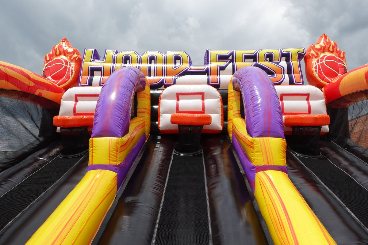 Inflatable Hoop Fest HOOP-FEST Basketball Commercial Interactive Inflatable Game