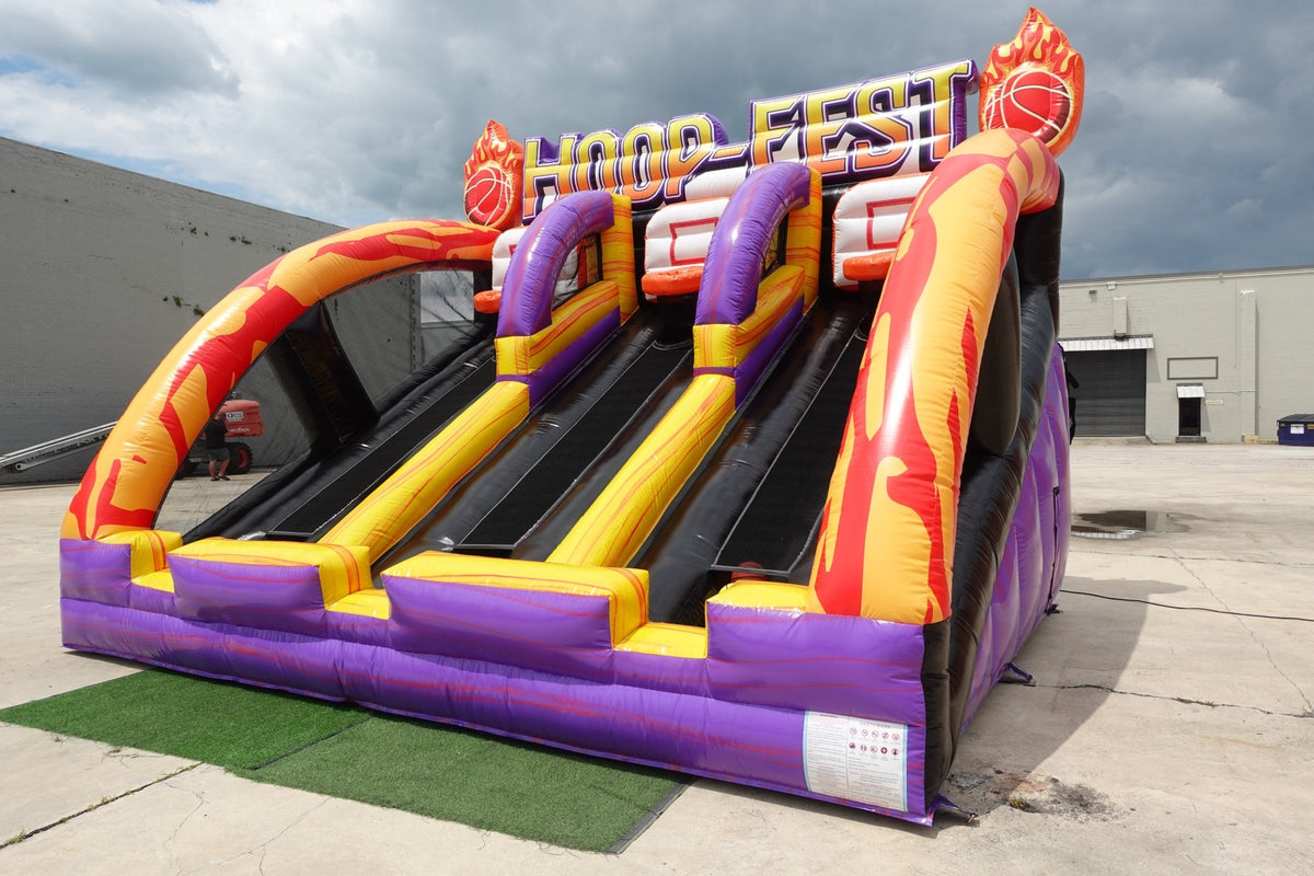 Inflatable Hoop Fest HOOP-FEST Basketball Commercial Interactive Inflatable Game