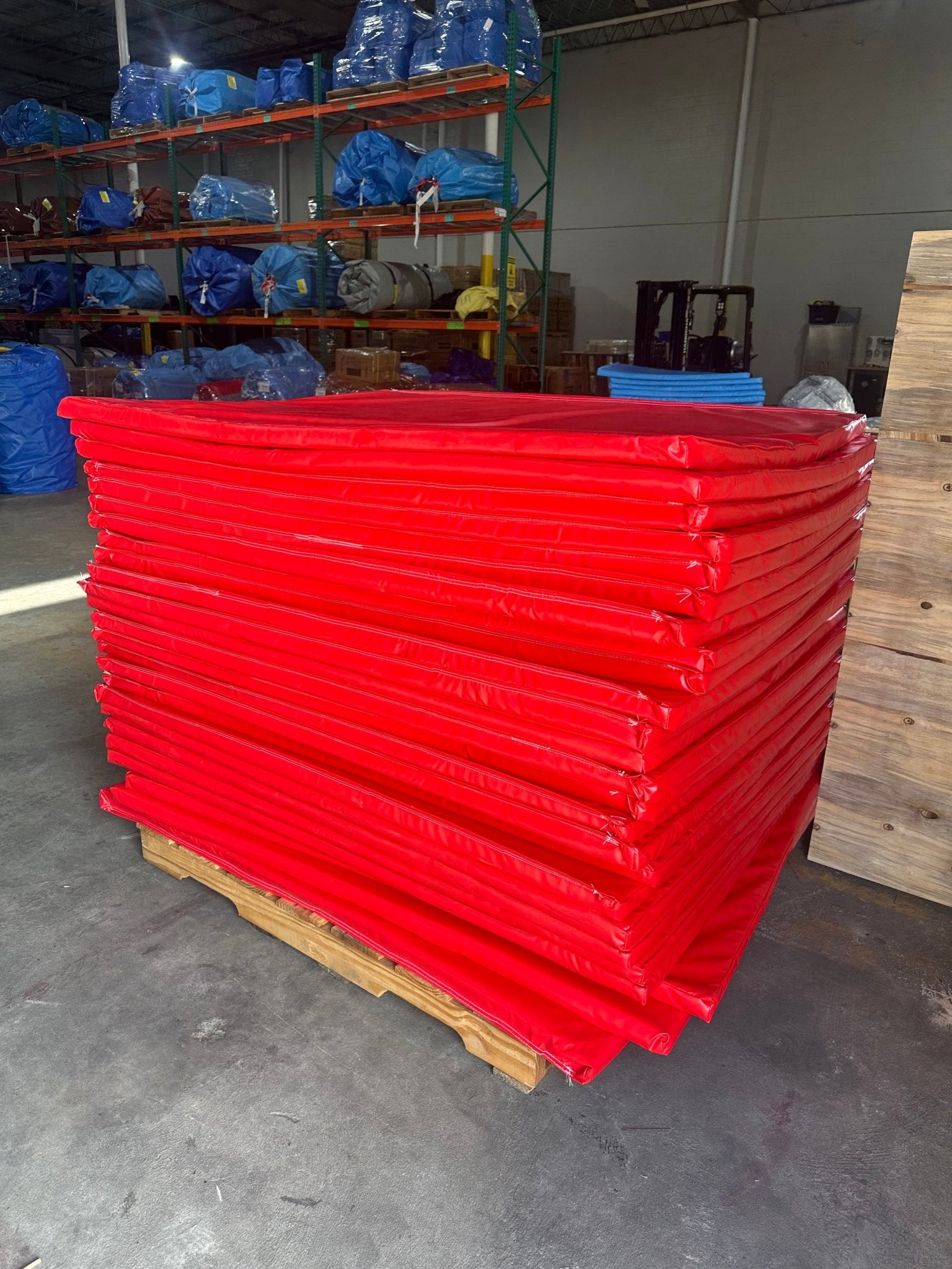 Impact Safety Mat for Inflatables - Red - BounceWave Inflatable Sales