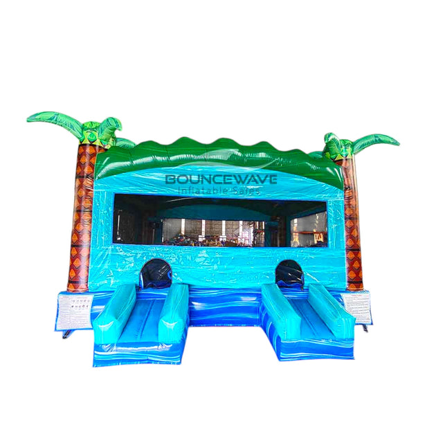 Island Drop XL Bounce House - BounceWave Inflatable Sales