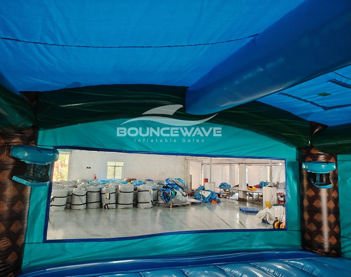 Island Drop XL Commercial Grade Bounce House - BounceWave Inflatable Sales
