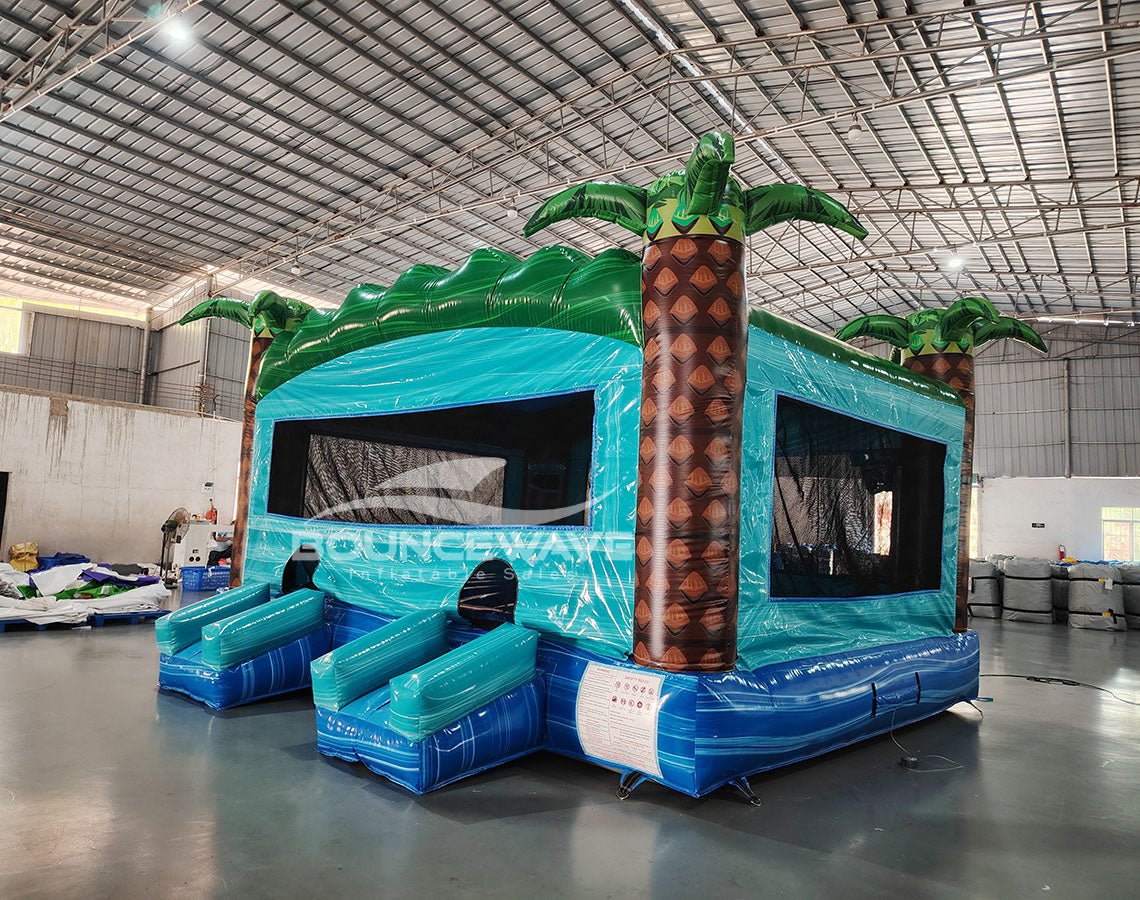 Island Drop XL Commercial Grade Bounce House - BounceWave Inflatable Sales