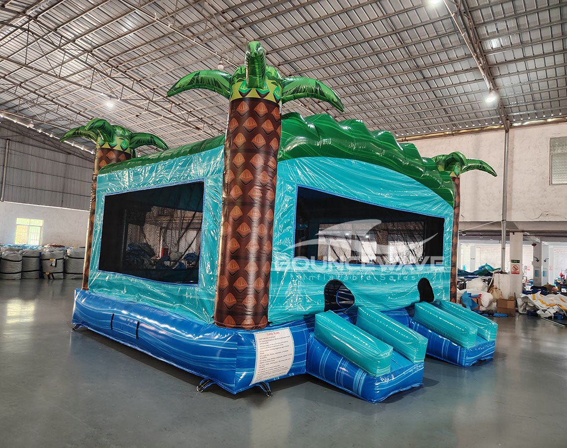 Island Drop XL Commercial Grade Bounce House - BounceWave Inflatable Sales